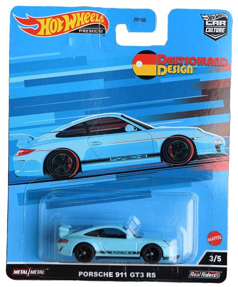 šedý Zákal Mitt Rez Hot Wheels Porsche 911 Gt3 Rs Letectvo Piesočný Chemické Výrobky