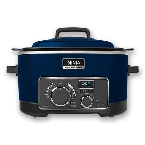 Ninja MC702Q2BL-RB REFURBISHED MULTI COOKER 3 IN 1 COOKING SYSTEM-BLUE