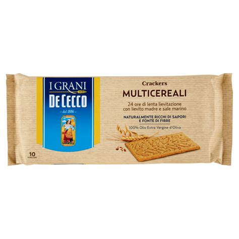 De Cecco I Grani Crackers Multicereali G Carrefour