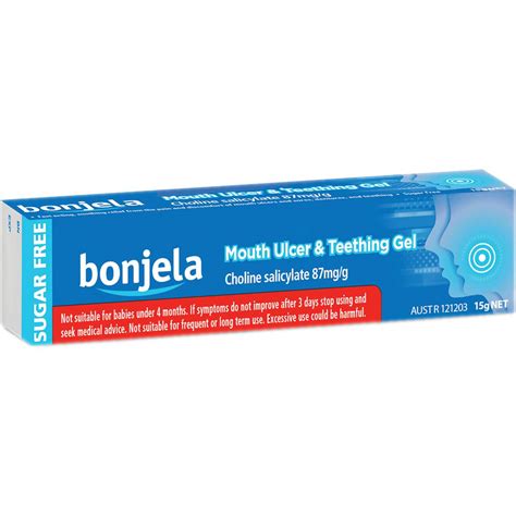 Bonjela Gel Mouth Ulcer 15g Woolworths