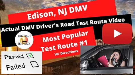 Actual Test Route Edison Nj Dmv Behind The Wheel Drivers Training