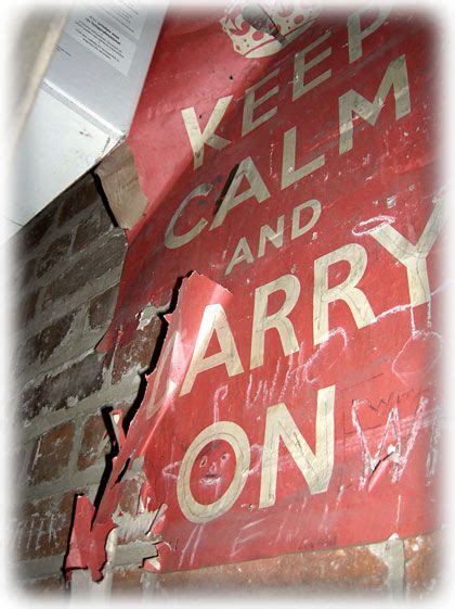 Original Keep Calm And Carry On Poster From WWII History History