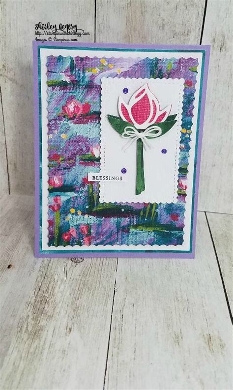 Stampin Up Lovely Lily Stampin With Shirley G