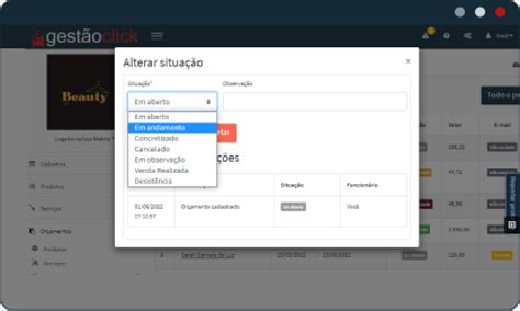 Programa Para Or Amentos Gest Oclick