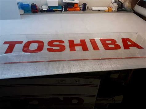 Szyld Toshiba Tablica Plexi Grawerowana Warszawa Mokot W Olx Pl