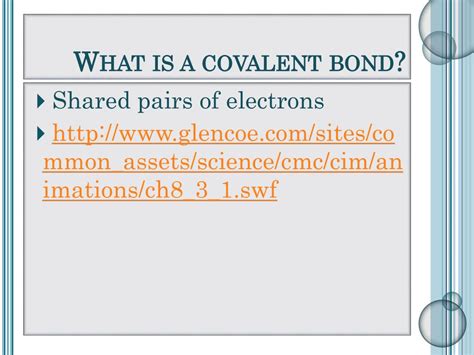 Ppt Covalent Bonding Powerpoint Presentation Free Download Id 4405784