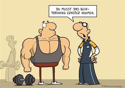 SPAM Cartoons Fitte Bilder DER SPIEGEL Sport Motivation Cartoon