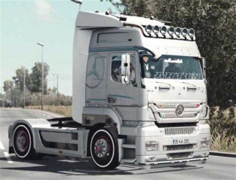 Ets Mercedes Benz Axor Truck Centipede X V Update