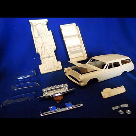 1963 Dodge 4 Door Station Wagon R R Resin