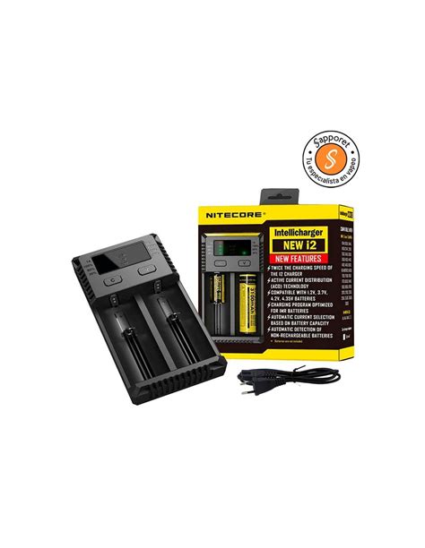 Cargador Nitecore Intellicharger I2 New Features