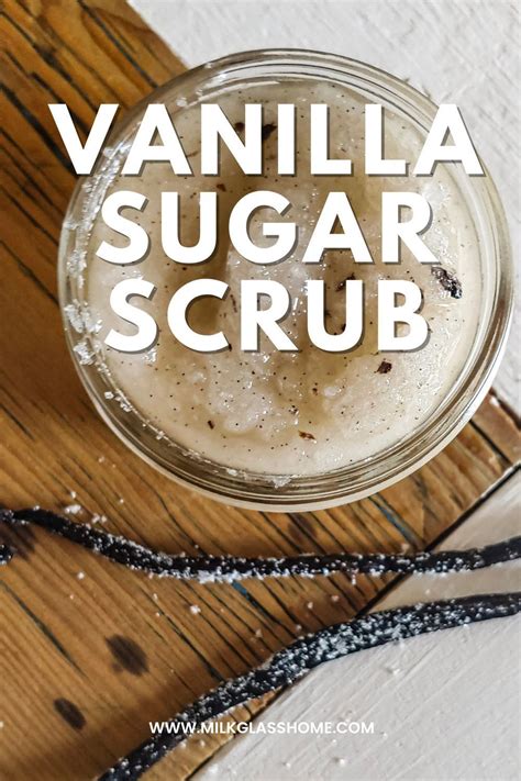 Homemade Vanilla Sugar Scrub Artofit