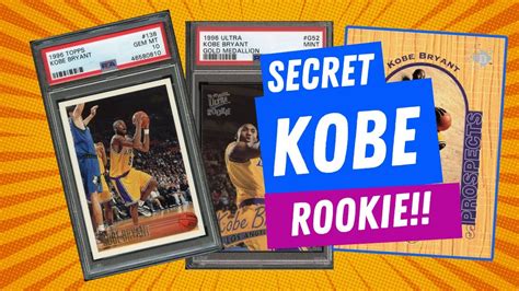 Kobe Bryant Rookie Card Collection Youtube