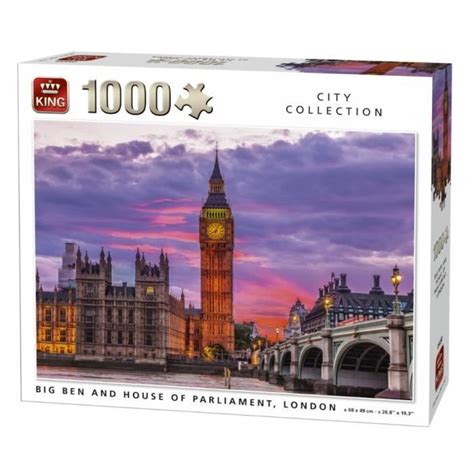 Puzzle 1000 pièces Londres Thème Voyage et cartes Cdiscount Jeux