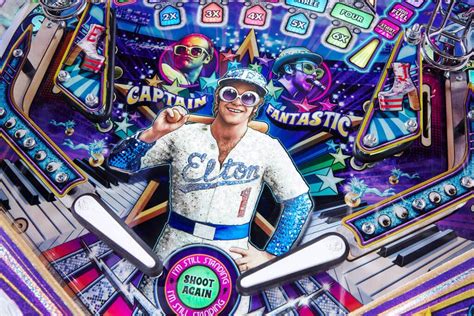 Flipper Elton John Dition Platinum Jersey Jack Pinball