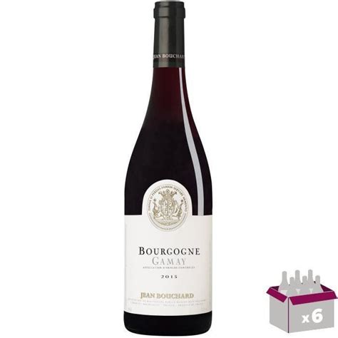 Jean Bouchard 2017 Bourgogne Gamay Vin Rouge De Bourgogne X6 La