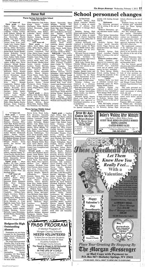 The Morgan Messenger February 1 2012 Page 15