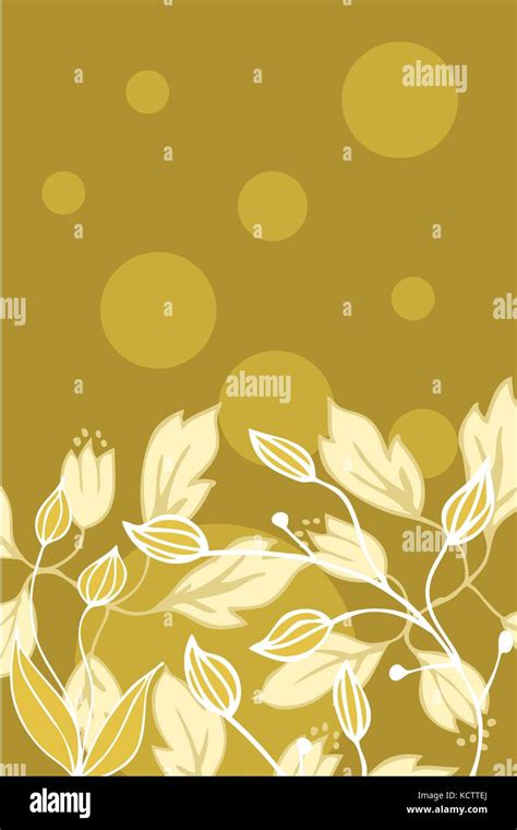 Floral Back Design Stock Vector Image And Art Alamy
