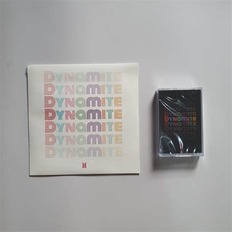 ON HAND BTS Dynamite Cassette Vinyl Limited Edition OFFICIAL