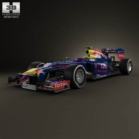 Infiniti Rb9 Red Bull Racing F1 2013 3d Model High Quality Download