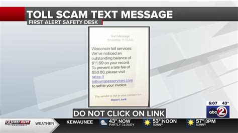 Scam Tells People They Have Overdue Tolls Youtube