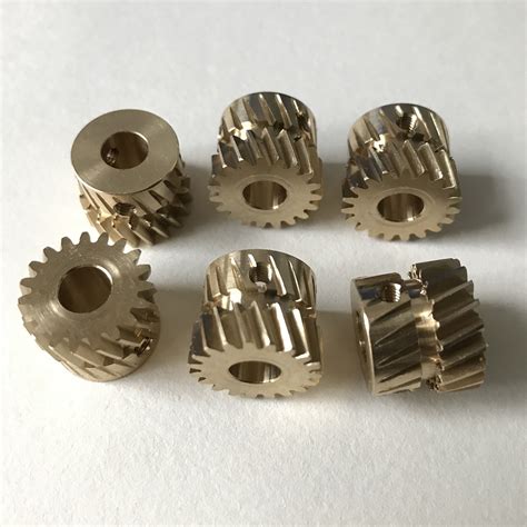 Precision Stainless Steel Brass Copper C45 Steel Small Module Spur Gear