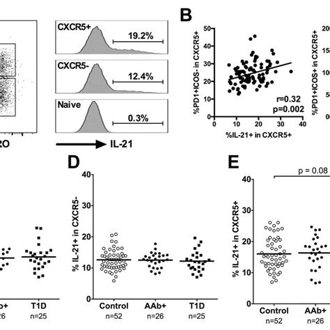 Cxcr Pd Icos Activated Circulating Tfh Cells Are Increased Only In