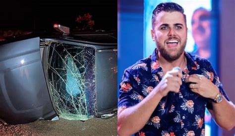 Cantor sertanejo Zé Neto sofre grave acidente de carro Portal do Parente