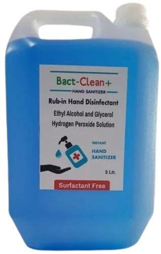 Ml Bact Clean Plus Hand Sanitizer At Best Price In Gandhinagar