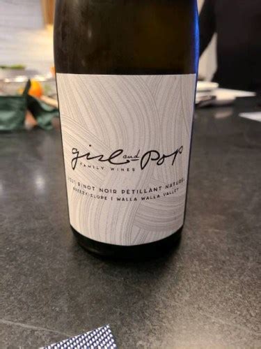 Girl And Pop Pinot Noir Pétillant Natural Vivino 日本