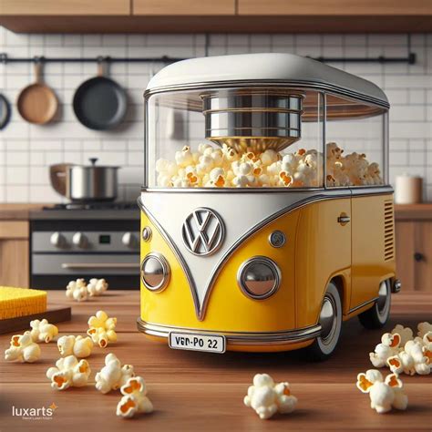 Retro Movie Nights Volkswagen Bus Inspired Airpop Popcorn Maker LuxArts