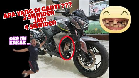 KAWASAKI NINJA Z250 2020 GANTI HEAD 4 SILINDER YouTube