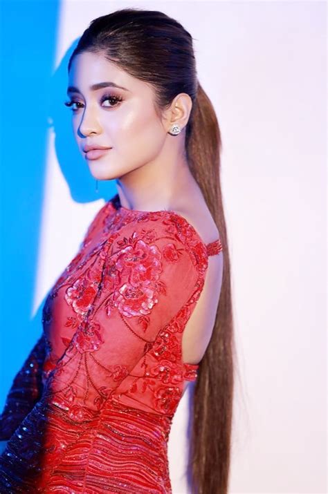 Shivangi Joshi Soaked Into The Festive Spirit In Hot And Sexy Red Mini