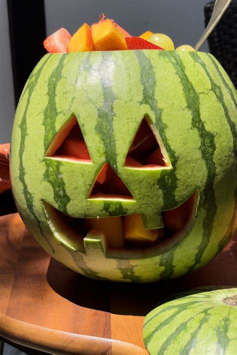 Watermelon Jack O Lantern Video Recipe The Feedfeed