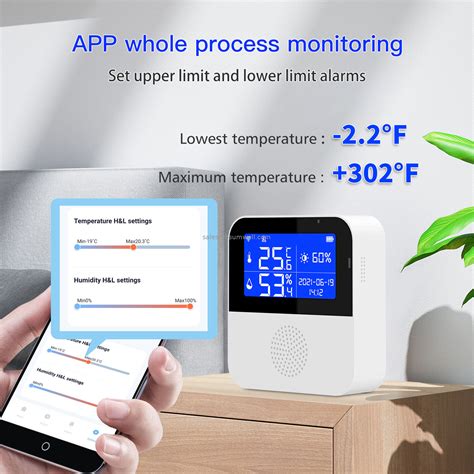 Home Assistant Wifi Smart Home Assistant Tuya Smart Temperature And Humidity Sensor Buy