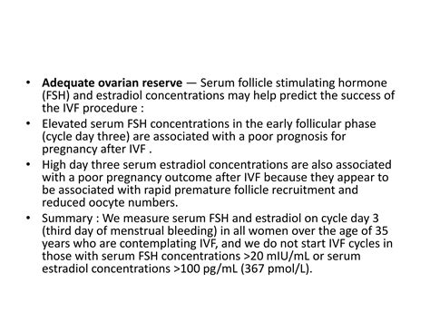 In Vitro Fertilization Ivf Ppt