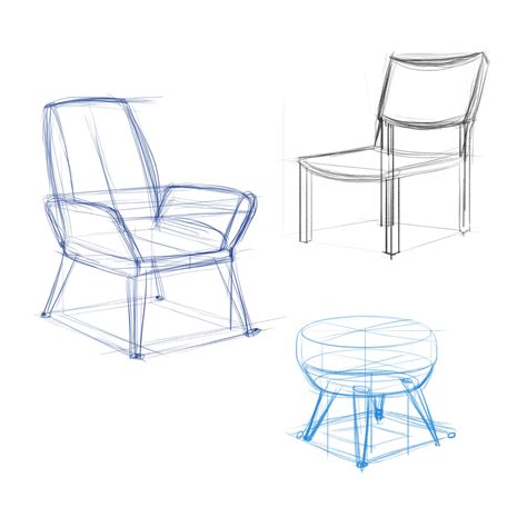 Industrial Design Sketching Chairs Design On Behance