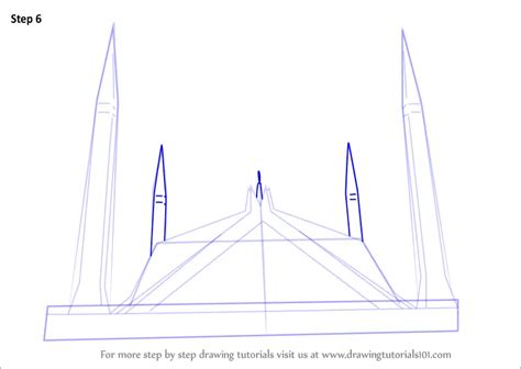 How To Draw Shah Faisal Mosque Islam Step By Step