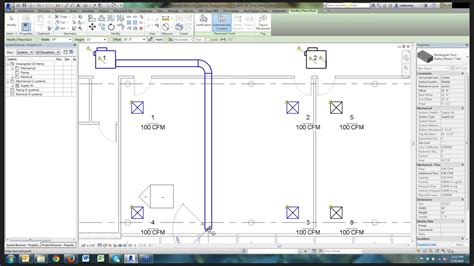 Understanding The Basics Of Duct System Design In Revit Mep Youtube