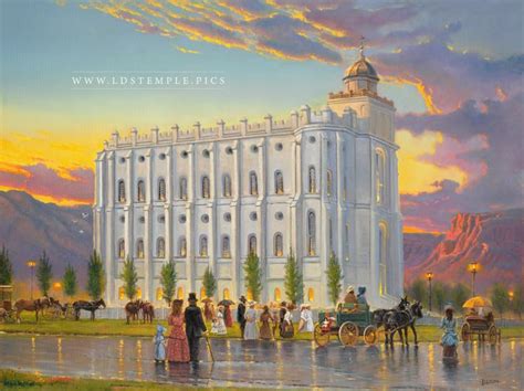 St George Temple Historical Painting Lds Temple Pictures Lds Temple Pictures St George