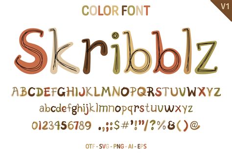 Skribblz V Font By Imagination Switch Creative Fabrica