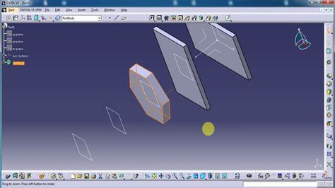 Catia V Tutorials Basic To Advance Basic Pad Command Part