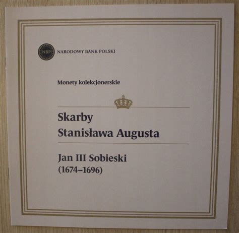 Folder Do Monet Z I Z Ssa Skarby Jan Iii Sobieski