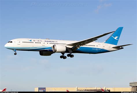 B 1357 Xiamen Airlines Boeing 787 9 Dreamliner Photo By Alexander Gill