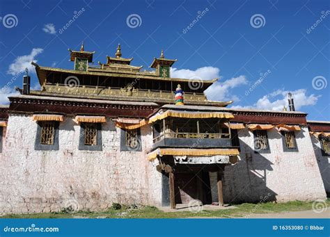 Lamasery In Tibet Stock Photo Image Of Lama Gold Architecture 16353080