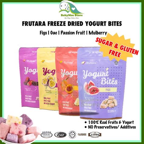 Frutara Freeze Dried Yogurt Bites 30g Shopee Malaysia