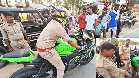 Gaon Ki Police Ne Meri Superbike Zx10r Ko Liya Aur Hua Bawalpolice Vs