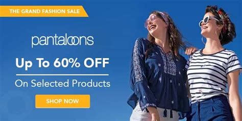 Pantaloons Coupons And Offers Up To 80 Off Promo Codes