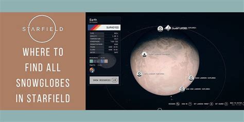 Where To Find All Snow Globes In Starfield