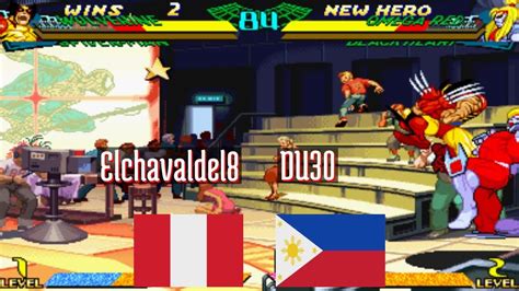 Marvel Super Heroes Vs Street Fighter FT5 Elchavaldel8 PE Vs DU30