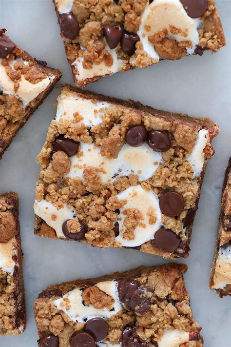 Smores Cookie Bars